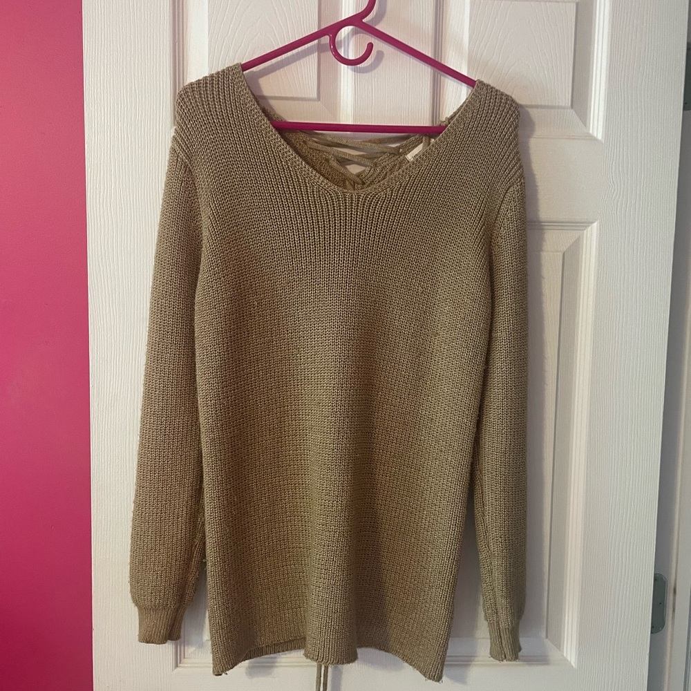 Emory Park sweater beige